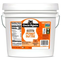 Once Again Nut Butter Salted Natural Creamy Peanut Butter, 9 Pound | SKU: 717703 | UPC: 044082031392