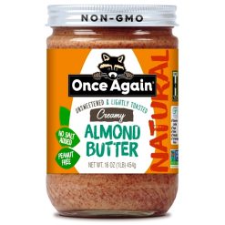 Once Again Nut Butter Natural, Lightly Toasted & Creamy Almond Butter, 16 Ounce, 6 Per Case | SKU: 763359 | UPC: 044082034669