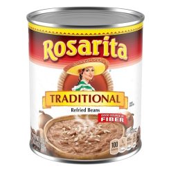 Rosarita Traditional Refried Beans, 30 Ounce, 12 Per Case | SKU: 389217 | UPC: 044300106079