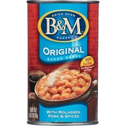 B&M Bright And Mellow Baked Beans, 28 Ounce, 12 Per Case | SKU: 364977 | UPC: 047800330449 | GTIN: 30047800330440
