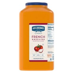 Hellmann s French Dressing, 1 Gallon, 4 Per Case | SKU: 555207 | UPC: 048001203372