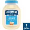 Hellmann s Light Mayonnaise, 1 Gallon, 4 Per Case | SKU: 344984 | UPC: 048001267305