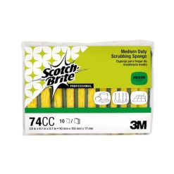 Scotch Brite Cash And Carry Medium Duty Scrub, 1 Count, 6 Per Case | SKU: 605296