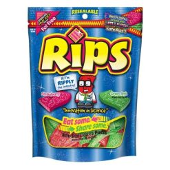 Rips Licorice Bite Size, 8 Ounce, 12 Per Case | SKU: 628496 | UPC: 048014367535