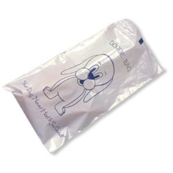 Pitt Plastics White Doggie Bag White 7X12 1.25Mil, 1000 Count | SKU: 353433 | UPC: 048063000193