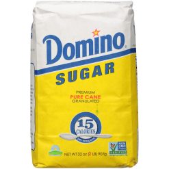 Domino Sugar Bale Extra Fine Granules, 2 Pounds, 20 Per Case | SKU: 414727 | UPC: 049200045756