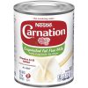 Carnation Nestle Evaporated Fat Free Milk, 12 Fluid Ounces, 24 Per Case | SKU: 353825 | UPC: 050000160211