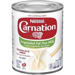Carnation Nestle Evaporated Fat Free Milk, 12 Fluid Ounces, 24 Per Case | SKU: 353825 | UPC: 050000160211