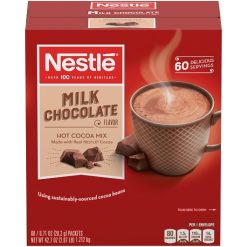 Nestle Milk Chocolate Hot Cocoa Mix, 0.71 Ounces, 360 Per Case | SKU: 686672 | UPC: 050000267910