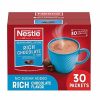 Nestle Fat Free No Sugar Added Hot Cocoa Mix, 0.28 Ounces, 30 Per Box, 6 Per Case | SKU: 601591 | UPC: 050000614110