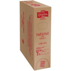 Carnation Half And Half Creamer, 1 Gallon, 3 Per Case | SKU: 672509 | UPC: 050000878055