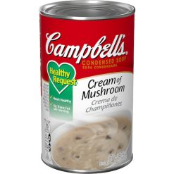 Campbells Cream of Mushroom Condensed Soup, 50 Ounces, 12 Per Case | SKU: 339752 | UPC: 051000041449