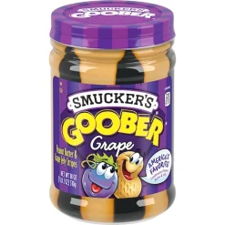 Smucker s Goober Grape Jelly And Peanut Butter, 18 Ounces, 12 Per Case | SKU: 610350 | UPC: 051500000557
