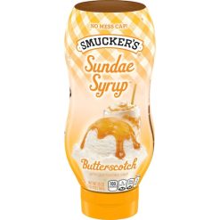 Smucker s Sundae Butterscotch Syrup Bottle, 20 Ounce, 12 Per Case | SKU: 619544 | UPC: 051500025116