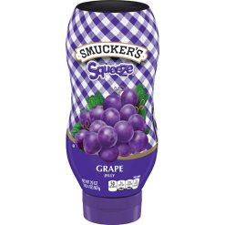 Smucker s Grape Jelly Squeeze, 20 Ounces, 12 Per Case | SKU: 610357 | UPC: 051500057117