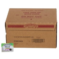 Smucker s Natural Blackberry Jam, 0.5 Ounces, 200 Per Case | SKU: 658995 | UPC: 051500104545