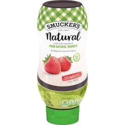 Smucker s Natural Squeeze Strawberry Fruit Spread, 19 Ounces, 12 Per Case | SKU: 610328 | UPC: 051500141724