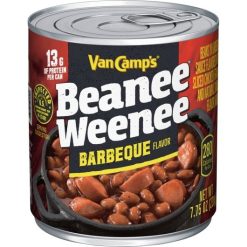 Van Camp s Beanee Weenee Barbecue, 7.75 Ounces - 24 Per Case | SKU: 437111 | UPC: 052000312478