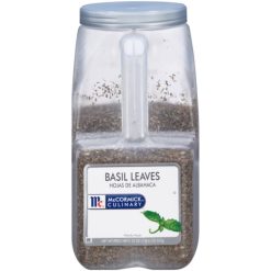 Mccormick Culinary Culinary Basil Leaves, 22 Ounce, 3 Per Case | SKU: 521824