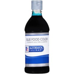 McCormick Culinary Blue Food Coloring, 16 oz, 6 Per Case | SKU: 394059 | UPC: 052100306414