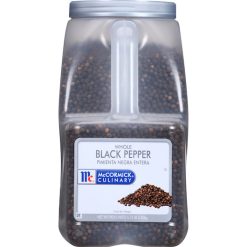 Mccormick Culinary Whole Black Pepper, 5.75 Pound, 3 Per Case | SKU: 393844