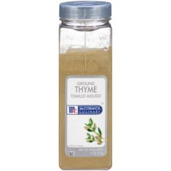 Mccormick Culinary Ground Thyme, 11 Ounce, 6 Per Case | SKU: 393773