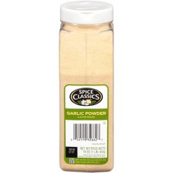 Spice Classics Garlic Powder, 16 Ounce, 6 Per Case | SKU: 393977