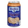 Bluebird Juice Orange, 11.5 Fluid Ounces, 24 Per Case | SKU: 223656 | UPC: 053500000216