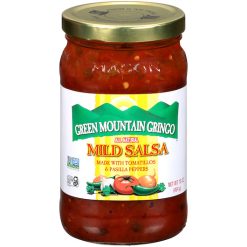 Green Mountain Gringo Mild Salsa, 16 Ounce, 12 Per Case | SKU: 541875 | UPC: 053852001008