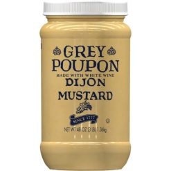 Grey Poupon Classic Dijon Mustard Bulk, 3 Pound, 6 Per Case | SKU: 375948 | UPC: 054400000382