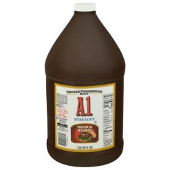 A.1. Thick and Hearty Steak Sauce, 128 Ounce, 2 Per Case | SKU: 485542 | UPC: 054400002010 | GTIN: 10054400002017