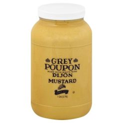 Grey Poupon Dijon Classic Mustard, 1 Gallon, 2 Per Case | SKU: 377285 | UPC: 054400030228