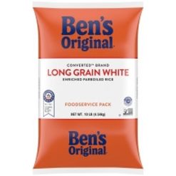 Ben s Original Long Grain Rice, 10 Pound, 2 Per Case | SKU: 764360 | UPC: 054800425341