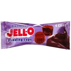 Jell-O Milk Chocolate Pudding Cup 1.55 Ounce, 12 Count, 8 Per Case | SKU: 758686 | UPC: 055415888262