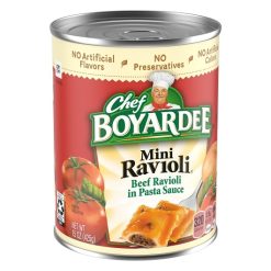 Chef Boyardee Mini Beef Ravioli, 15 Ounce, 24 Per Case | SKU: 436307 | UPC: 064144043064