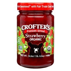 Crofters Organic Premium Strawberry Spread, 16.5 Ounce, 6 Per Case | SKU: 679473 | UPC: 067275006519