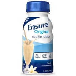 Ensure Vanilla, 8 Fluid Ounce, 24 Per Case | SKU: 532316 | UPC: 070074572437