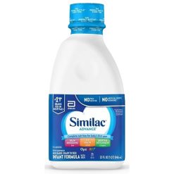 Similac Advance Liquid Infant Formula With Iron, 32 Fluid Ounce, 6 Per Case | SKU: 532138 | UPC: 070074533636