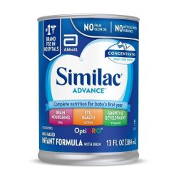 Similac Advance Infant Formula with Iron, 13 Fluid Ounce, 12 Per Case | SKU: 532296 | UPC: 070074569734