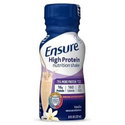 Ensure Active High Protein Vanilla Nutrition Shake, 48 Fluid Ounces, 4 Per Case | SKU: 618465 | UPC: 070074641171