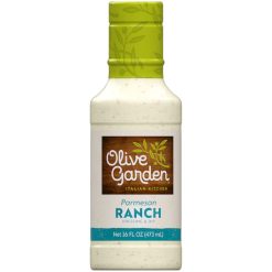 Olive Garden Parmesan Ranch Dressing Bottle, 16 Fluid Ounce, 6 Per Case | SKU: 719603 | UPC: 070200864450