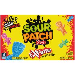 Sour Patch Kids Fat Free Gummy Candy, 3.5 Ounce, 12 Per Case | SKU: 588488 | UPC: 070462001051