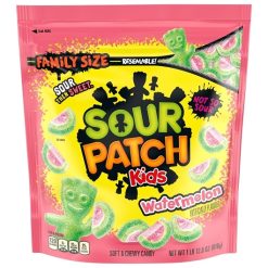Sour Patch Kids Watermelon Gummy Candy Pouch, 1.8 Pound, 4 Per Case | SKU: 713320 | UPC: 070462006353