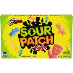 Sour Patch Kids Soft And Chewy Gummy Candy Box, 3.5 Ounce, 12 Per Case | SKU: 480883 | UPC: 070462062496