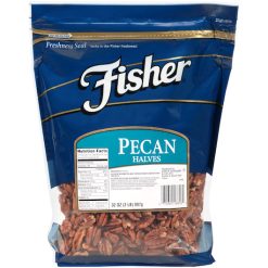 Fisher Fancy Pecan Halves, 6 Ounce, 3 Per Case | SKU: 502742 | UPC: 070690188562
