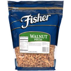 Fisher Walnut Nugget Pieces, 6 Ounce, 3 Per Case | SKU: 502747 | UPC: 070690188616