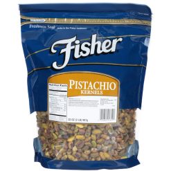 Fisher Natural Pistachio Kernel, 2 Pound, 3 per case | SKU: 502918 | UPC: 070690916592