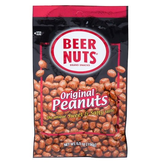 Beer Nuts Original Sweet And Salty Peanut, 5.5 Ounces, 48 per case | SKU: 520256 | UPC: 070842301481
