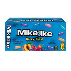 Mike & Ike Fat Free Gluten Free Berry Blast, 0.78 Ounce, 24 Per Box, 16 Per Case | SKU: 760104 | UPC: 070970495441