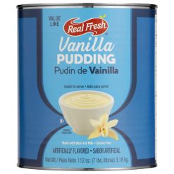 Real Fresh Value Line Trans Fat Free Vanilla Flavored Pudding, 7 Pound, 6 Per Case | SKU: 504754 | UPC: 710791670244